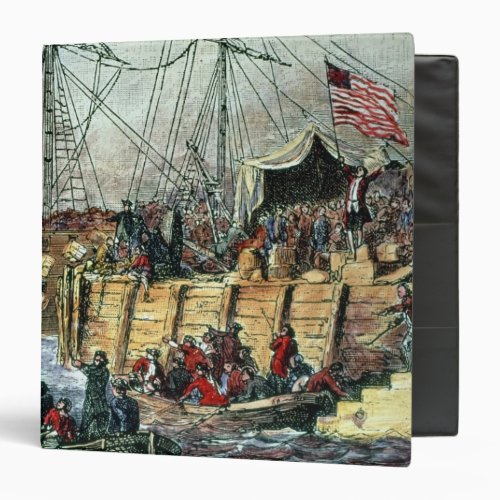 The Boston Tea Party 16th December 1773 Binder