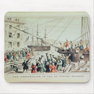 The Boston Tea Party, 1846 Mouse Pad