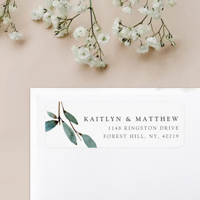 The Botanical Bliss Wedding Collection Label (Creator Uploaded)