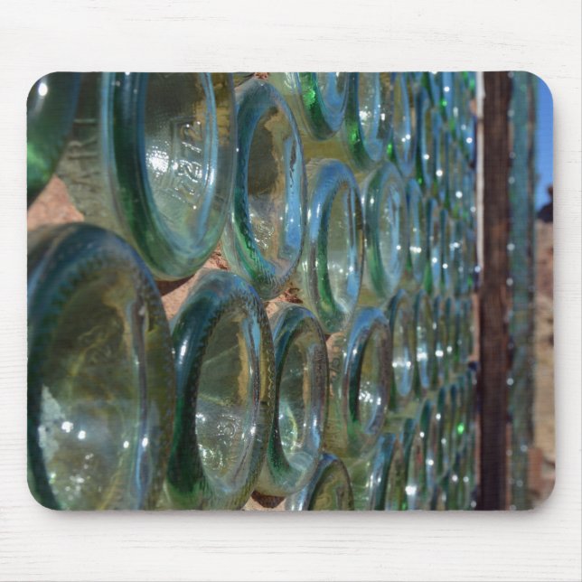 The Bottle House Mouse Pad (Front)
