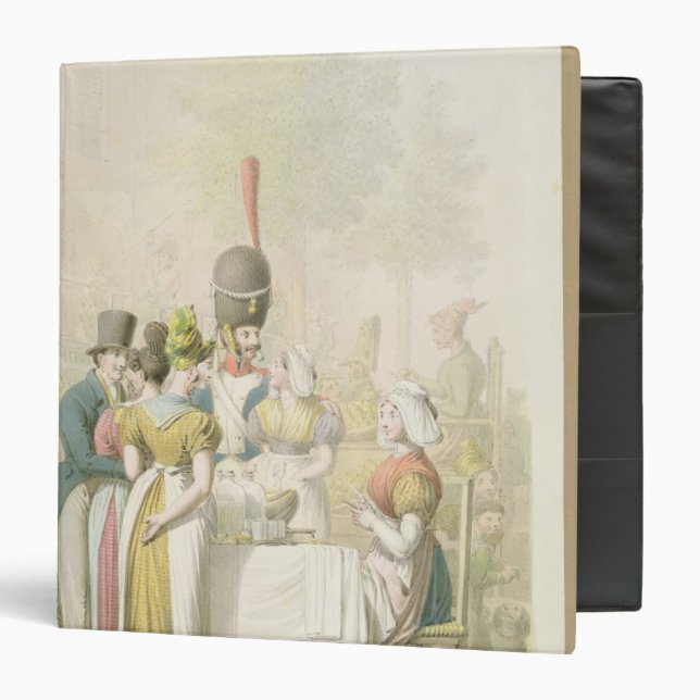The Boulevard du Temple, from 'Tableau de Binder (Front/Inside)