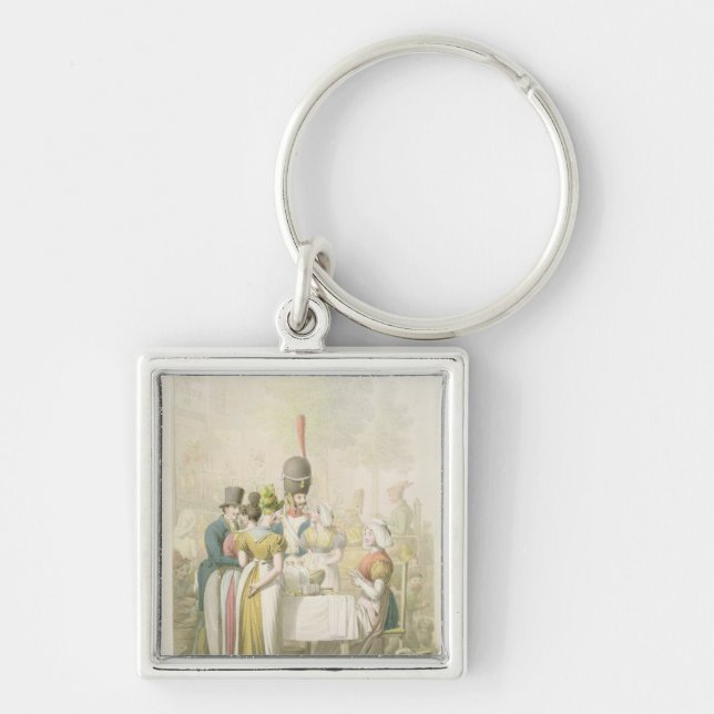 The Boulevard du Temple, from 'Tableau de Keychain (Front)