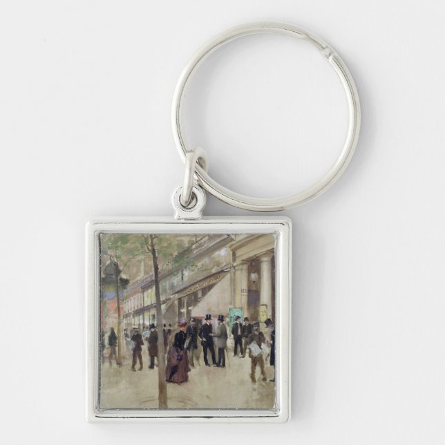 The Boulevard Montmartre Keychain (Front)