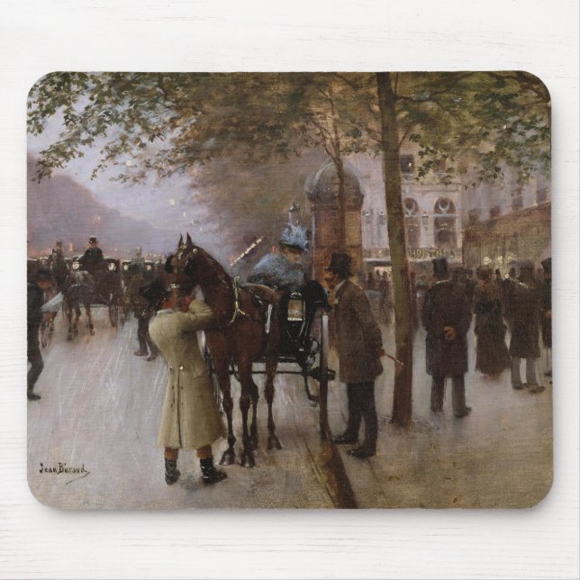 The Boulevards, Evening in Front of the Mouse Pad (Front)