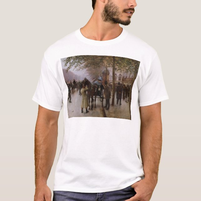 The Boulevards, Evening in Front of the T-Shirt (Front)