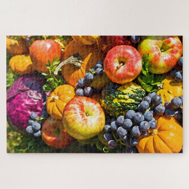The Bounty Fruits and Vegetables Jigsaw Puzzle (Horizontal)