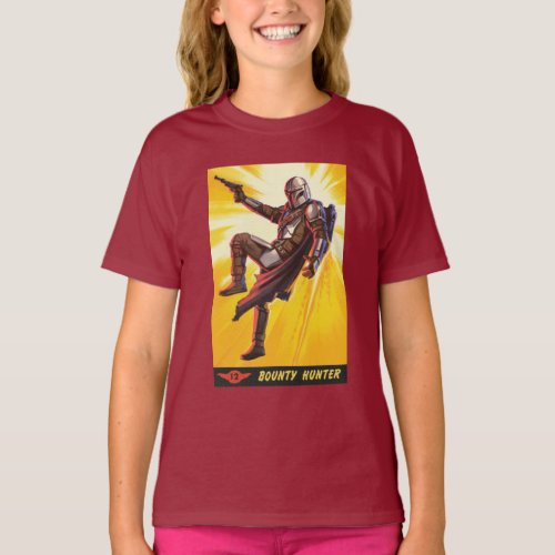 The Bounty Hunter Color Halftone Graphic T_Shirt