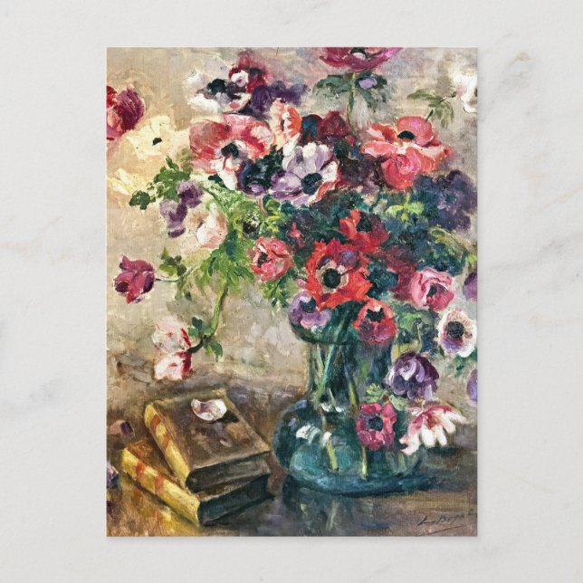 The Bouquet of Anemones | Luce Boyals Postcard (Front)