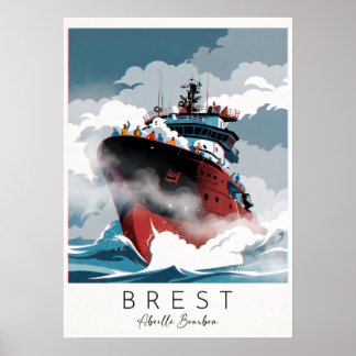 The Bourbon Bee in Brest Poster