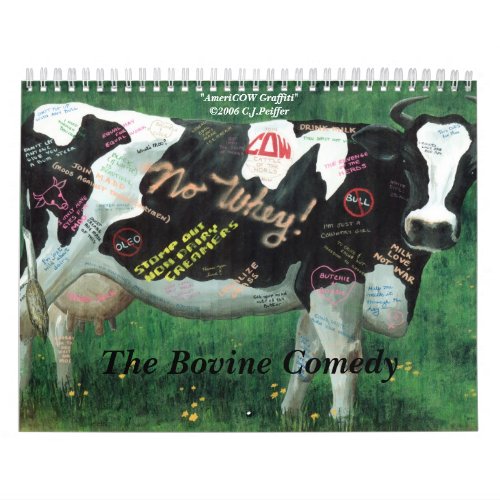 The Bovine Comedy Calendar