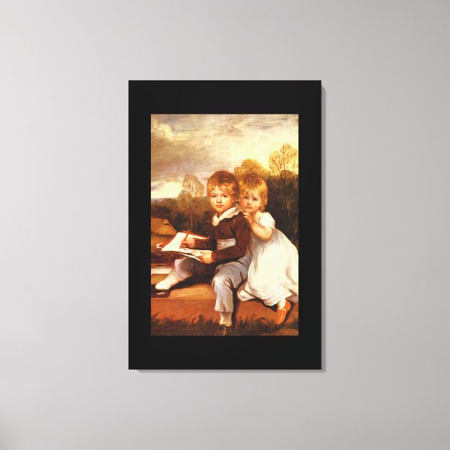 The Bowden Children',_Portraits Canvas Print (Front)