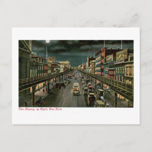 The Bowery, New York Postcard