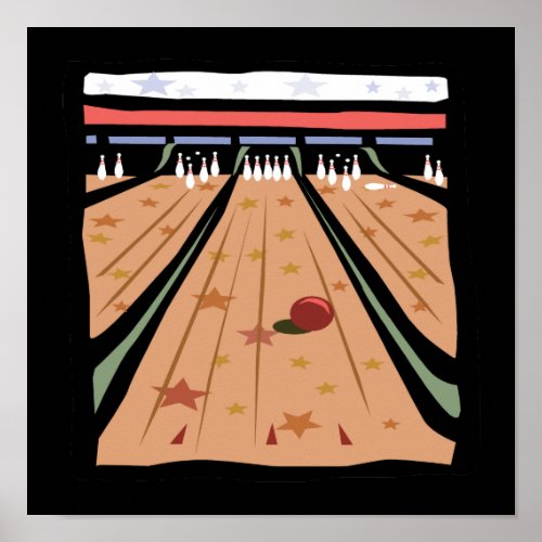 The Bowling Lanes Poster