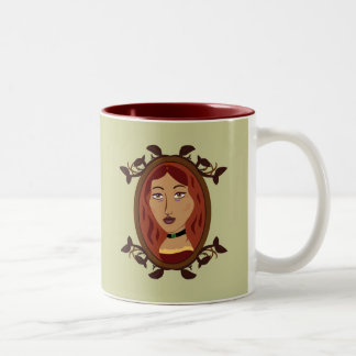 The Bowyer's Daughter Two-Tone Coffee Mug