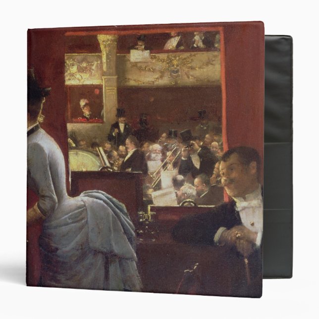 The Box by the Stalls, c.1883 Binder (Front/Inside)