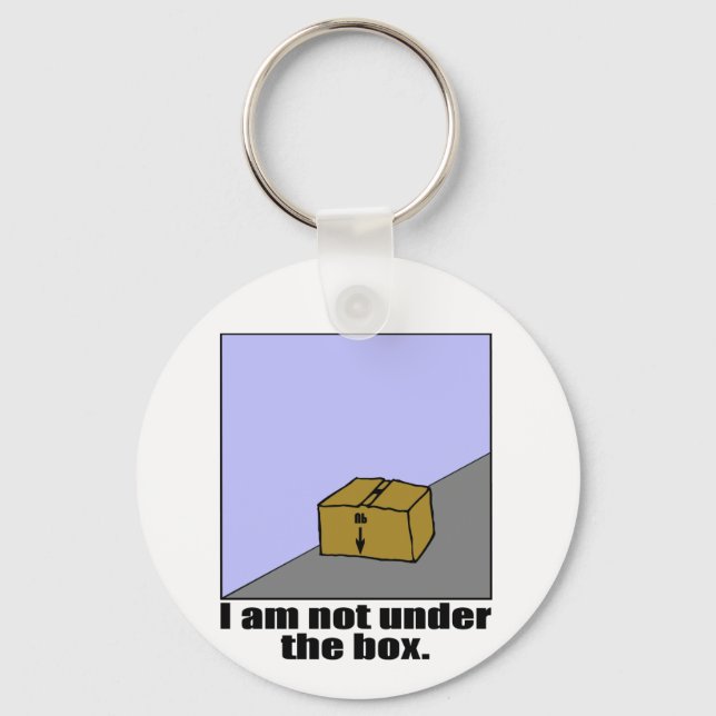 The Box Keychain (Front)