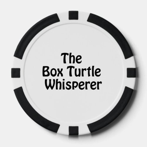 the box turtle whisperer poker chips