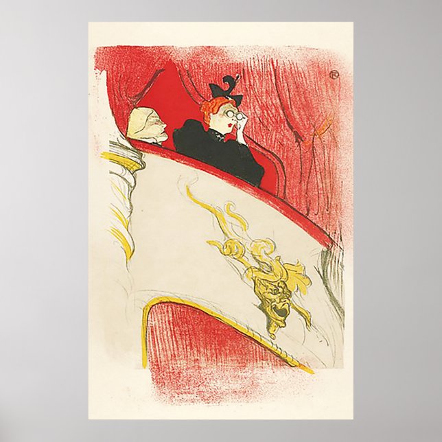 The Box with the Gilded Mask Poster (Front)