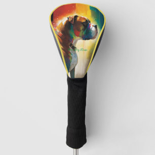 The Boxer Dog - Composition 010 Golf Head Cover
