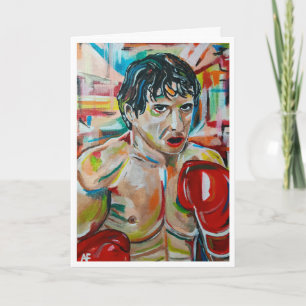 The Boxer Painting by Alfred Fox Card
