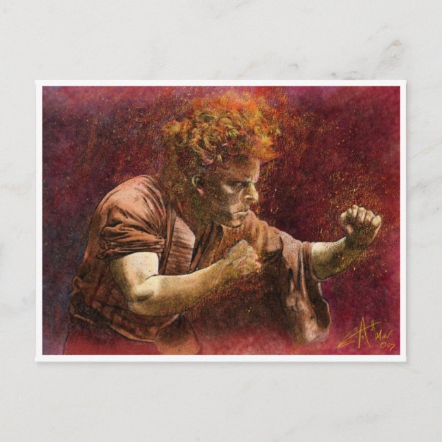 The Boxer Postcard (Front)