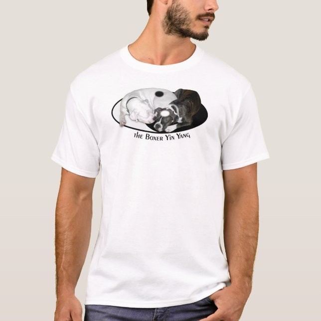 The Boxer Yin Yang T-Shirt (Front)