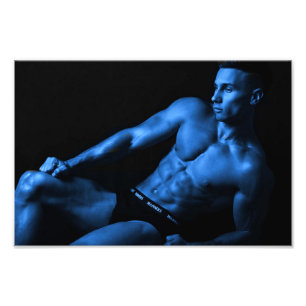 The Boy in Blue Hot Guy Poster