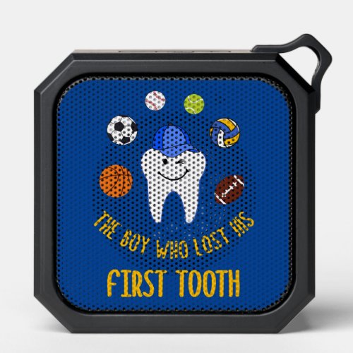 The Boy Who Lost His First Tooth Funny Gift Bluetooth Speaker