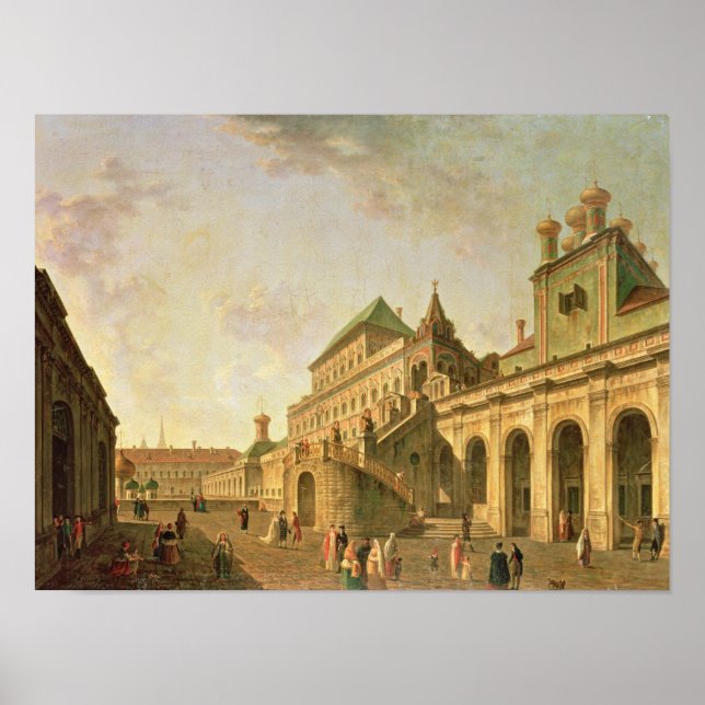 The Boyar's Ground in the Moscow Kremlin, 1801 Poster (Front)