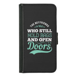 The Boyfriends Who Still Hold Bags And Open Doors Samsung Galaxy S5 Wallet Case