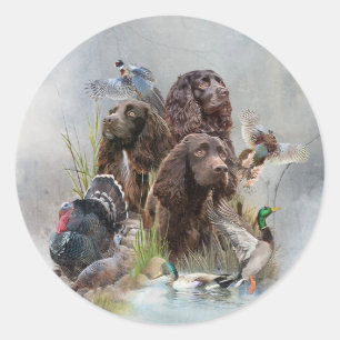 The Boykin Spaniel Classic Round Sticker