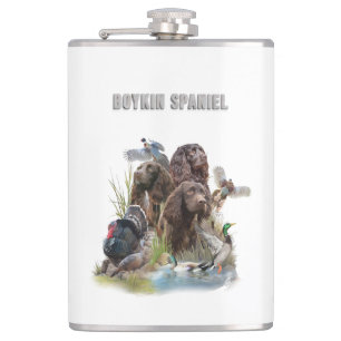 The Boykin Spaniel Flask