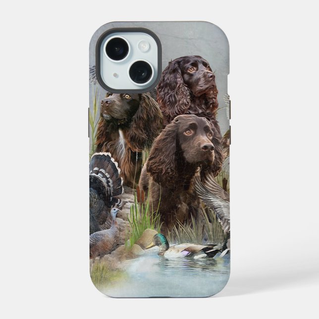 The Boykin Spaniel Iphone Case (Back)