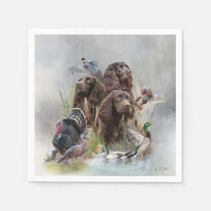 The Boykin Spaniel Napkins