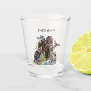 The Boykin Spaniel Shot Glass