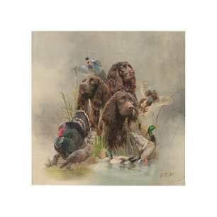 The Boykin Spaniel Wood Wall Art