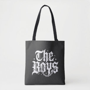 The Boys Gothic Typography Chain Streetwear Tote Bag