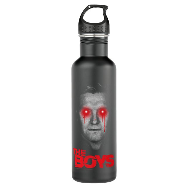 The Boys Homelander Dripping Eyes Premium  Stainless Steel Water Bottle (Front)