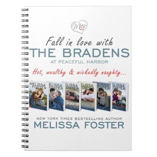The Bradens at Peaceful Harbor 65x875 Notebook