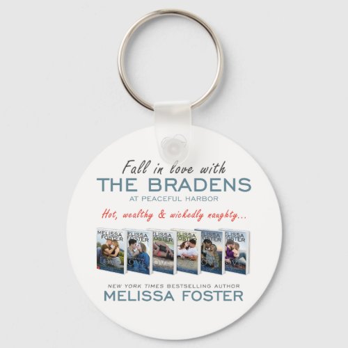 The Bradens at Peaceful Harbor Keychain