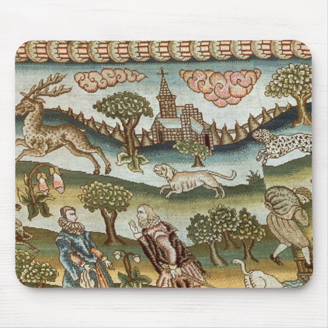 The Bradford Table Carpet Mouse Pad (Front)