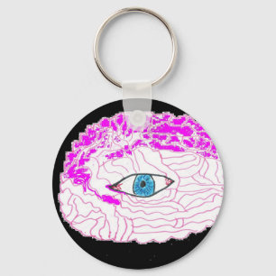 The Brain Knows! Keychain