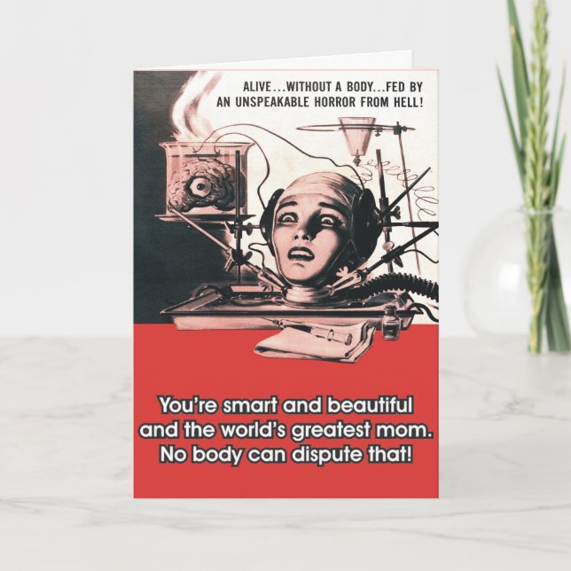 The Brain That Wouldn't Die Card (Front)