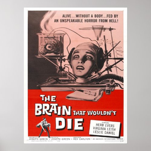 The Brain that wouldnt die Poster