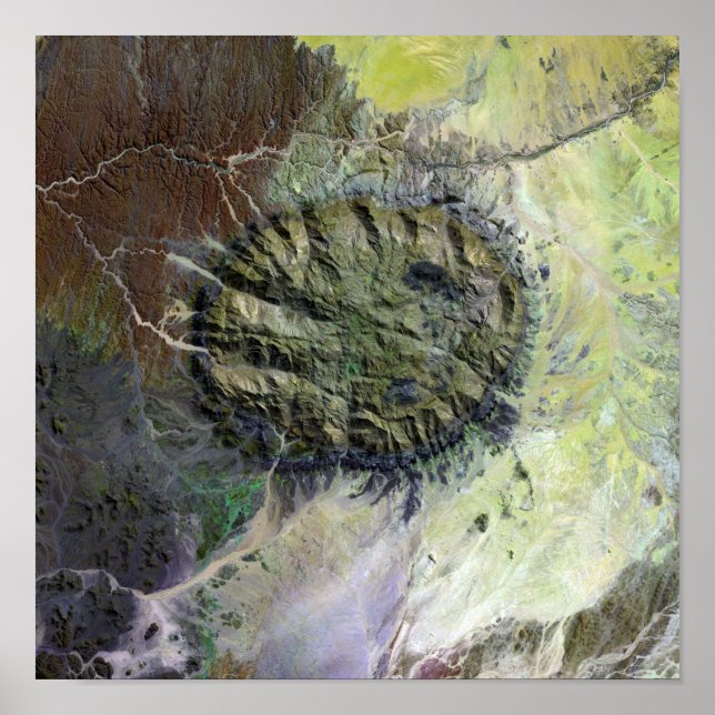 The Brandberg Massif in Northen Namibia Poster (Front)