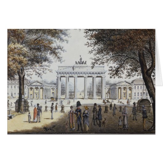 The Brandenburg Gate, Berlin Cards (Front Horizontal)
