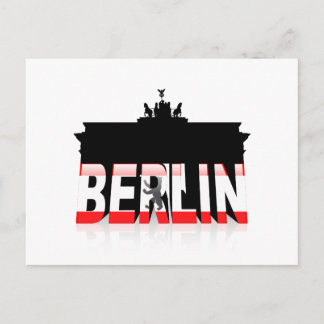 The Brandenburg Gate in Berlin Postcard