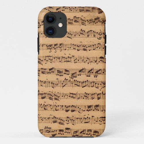 The Brandenburger Concertos No5 iPhone 11 Case