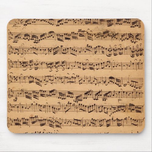 The Brandenburger Concertos No5 D_Dur 1721 Mouse Pad