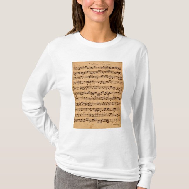 The Brandenburger Concertos, No.5 D-Dur, 1721 T-Shirt (Front)